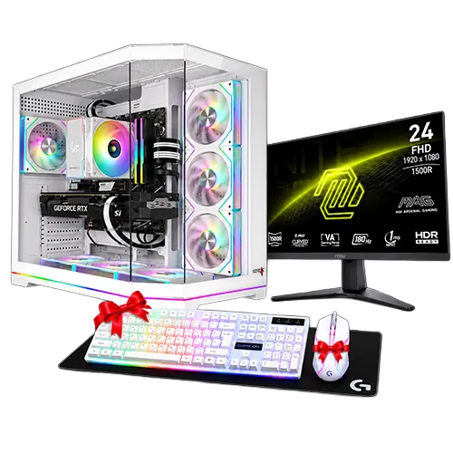 Gaming PC Bundle Intel i5-14400 RTX 5060 Ti Ram 16GB DDR5 installment