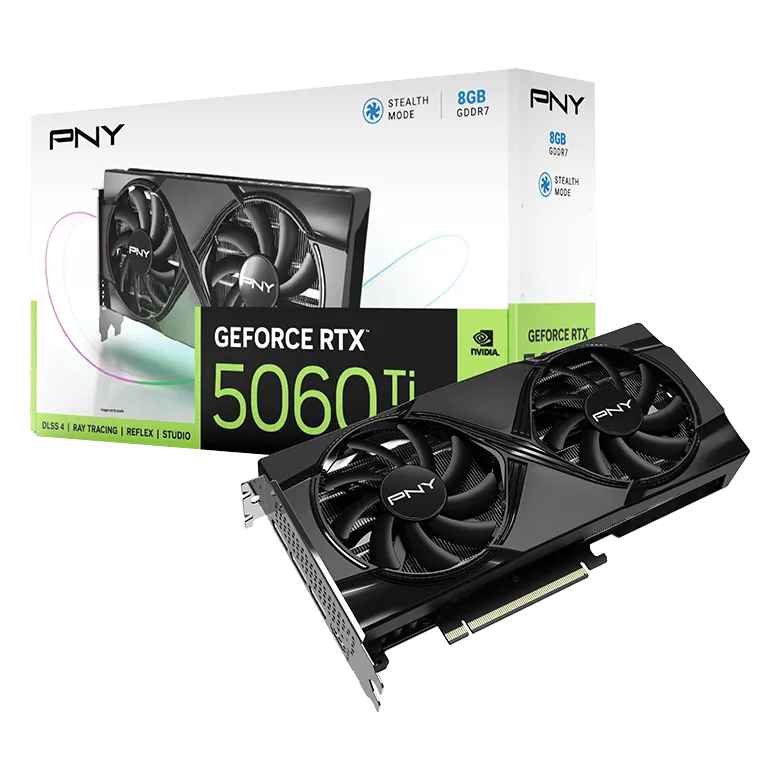 PNY NVIDIA GeForce RTX 5060 Ti 8GB Graphics Card