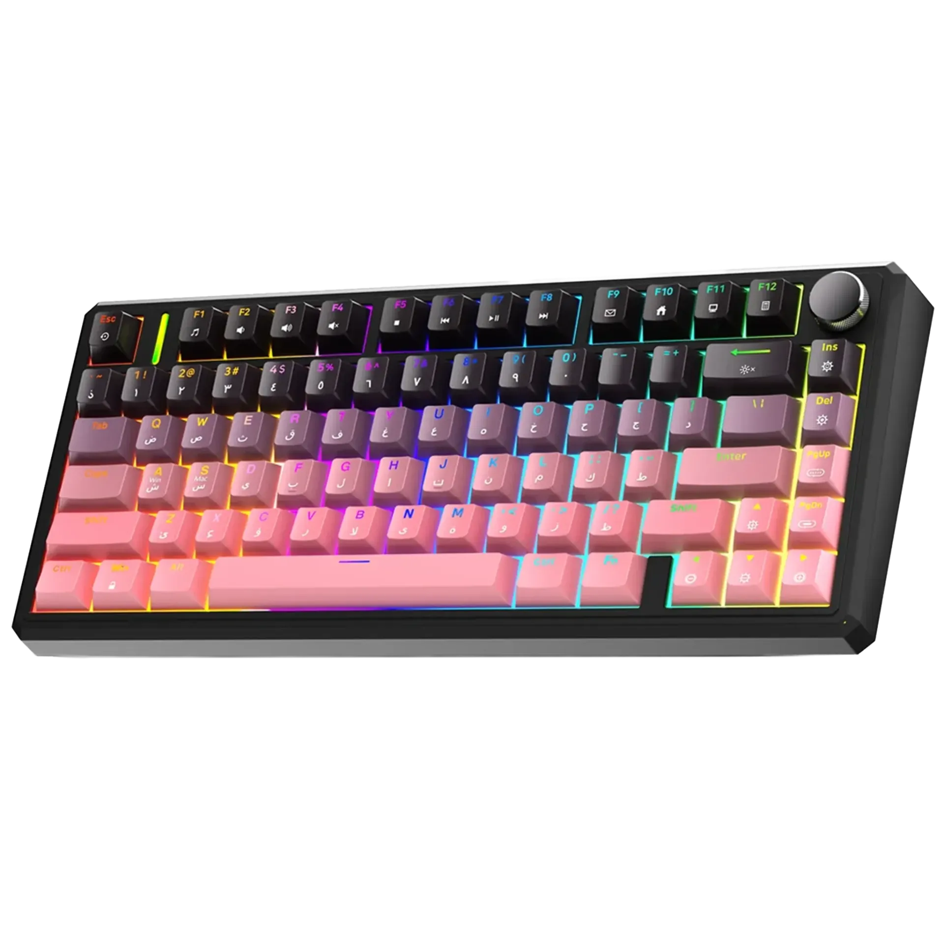 G75 Wireless Mechanical Keyboard Black-Cherry Gradient