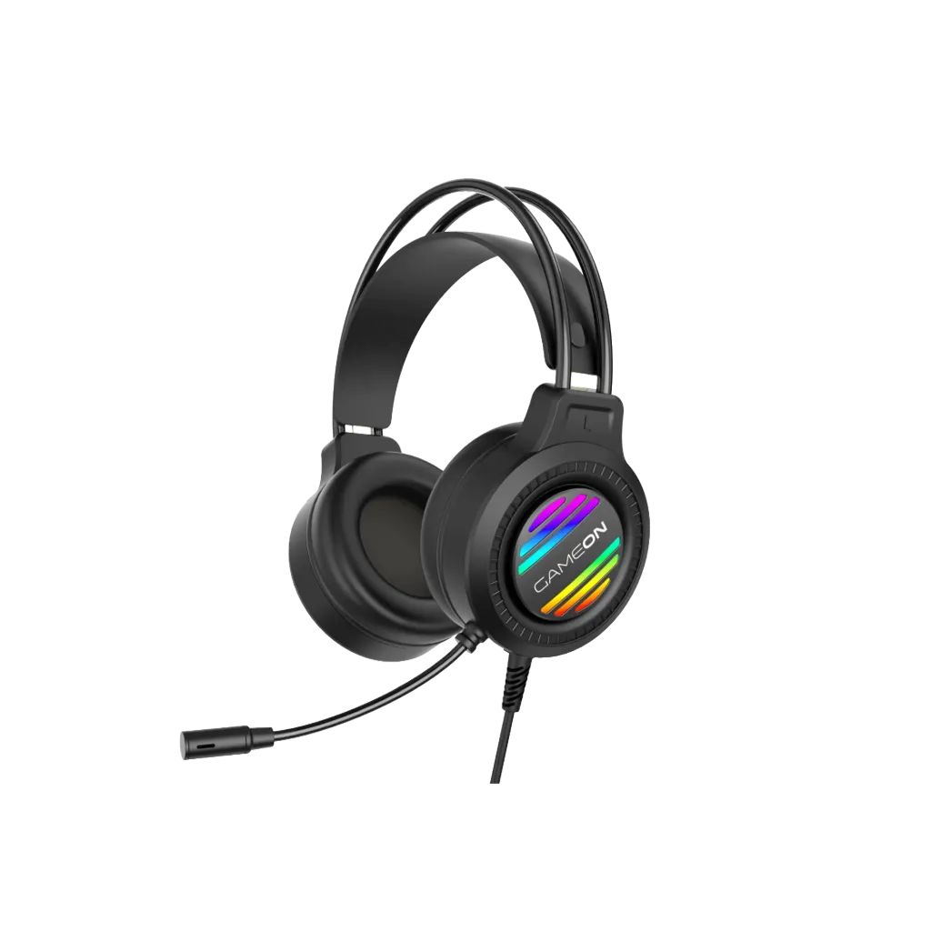 سماعة GAMEON GOT100 Ravenstrike RGB قيمنق - أسود