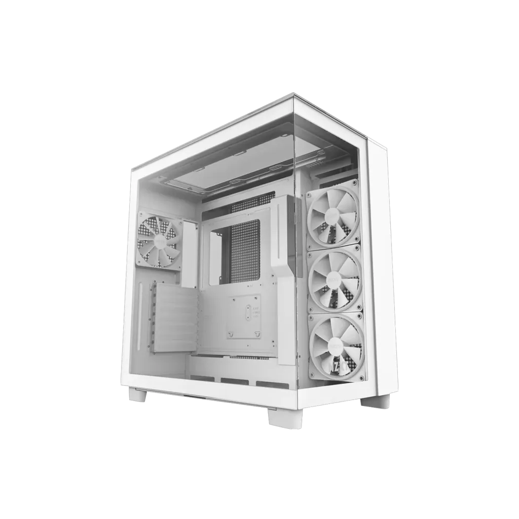 NZXT H9 Elite Edition ATX Mid Tower Case – White