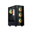 كيس الألعاب EGEIRA Phantom ARGB – أسود (Mid Tower)
