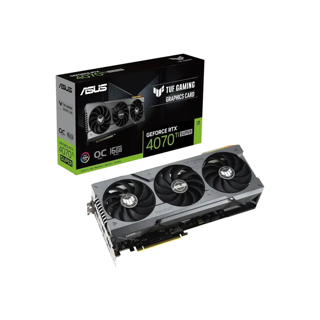 كرت شاشة - ASUS TUF RTX 4070 Ti SUPER OC 16GB