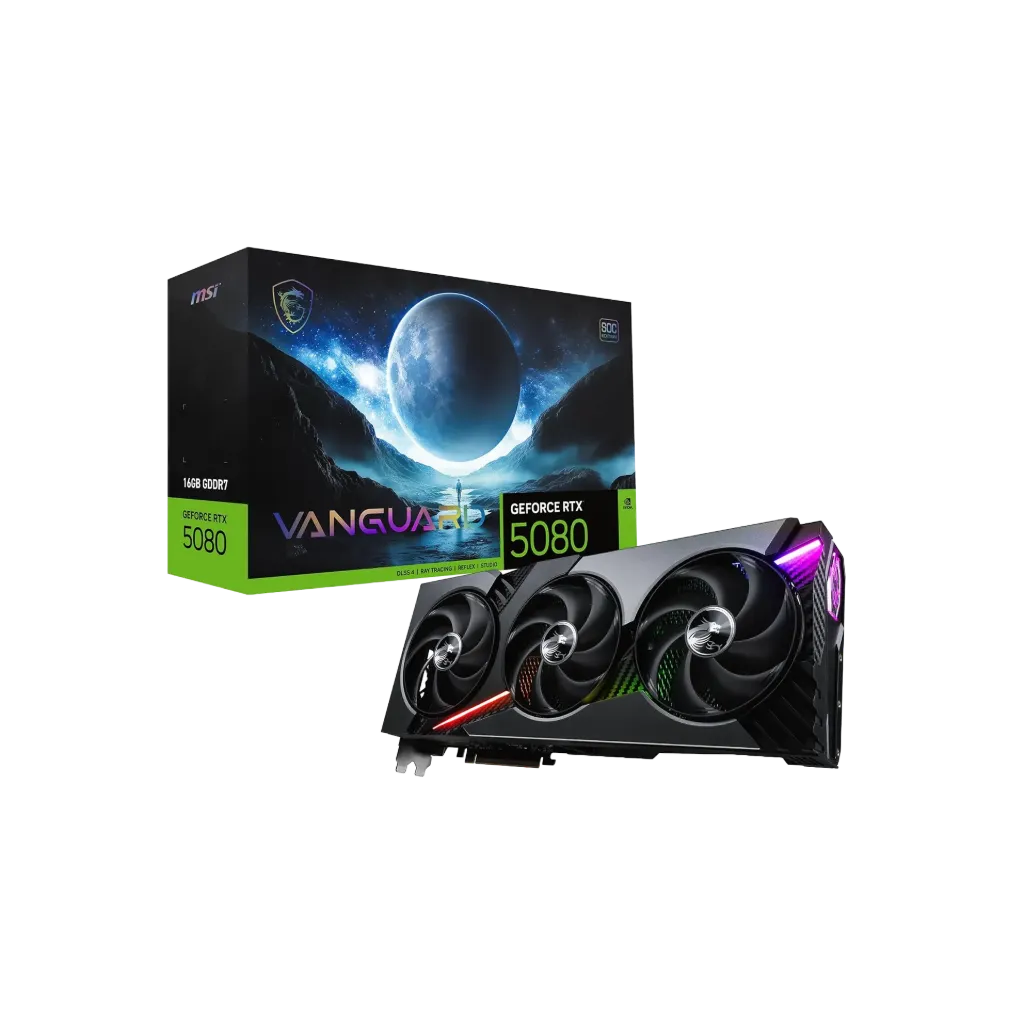 Graphics Card - MSI GeForce RTX 5080 VANGUARD SOC 16GB