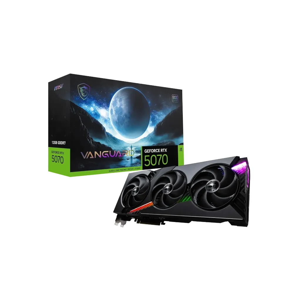 MSI GeForce RTX 5070 VANGUARD SOC 12GB GDDR7