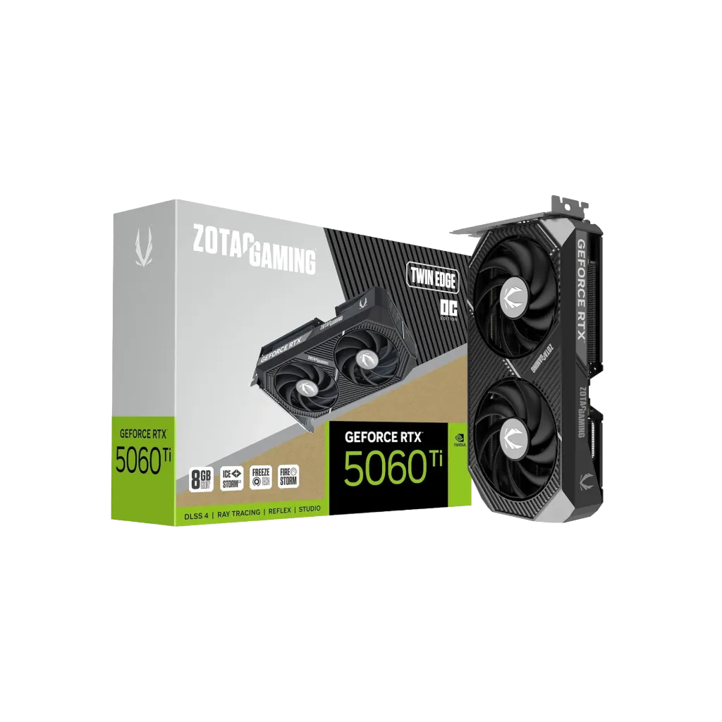 ZOTAC GAMING GeForce RTX 5060 Ti 8GB Twin Edge