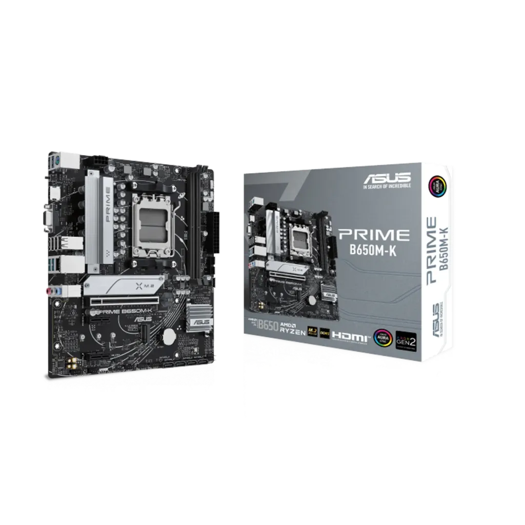 اللوحة الأم ASUS PRIME B650M-K AM5 Micro-ATX