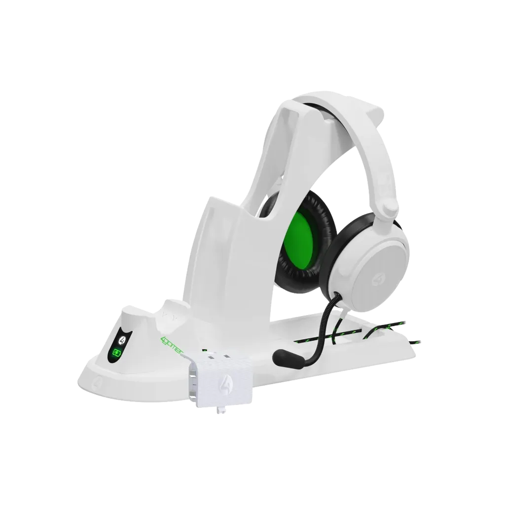 4Gamers Ultimate Gaming Station for Xbox Series X/S White