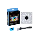 Lian Li UNI FAN SL-INF 120 ARGB مرآة لانهائية 120 مم مروحة RGB – أبيض