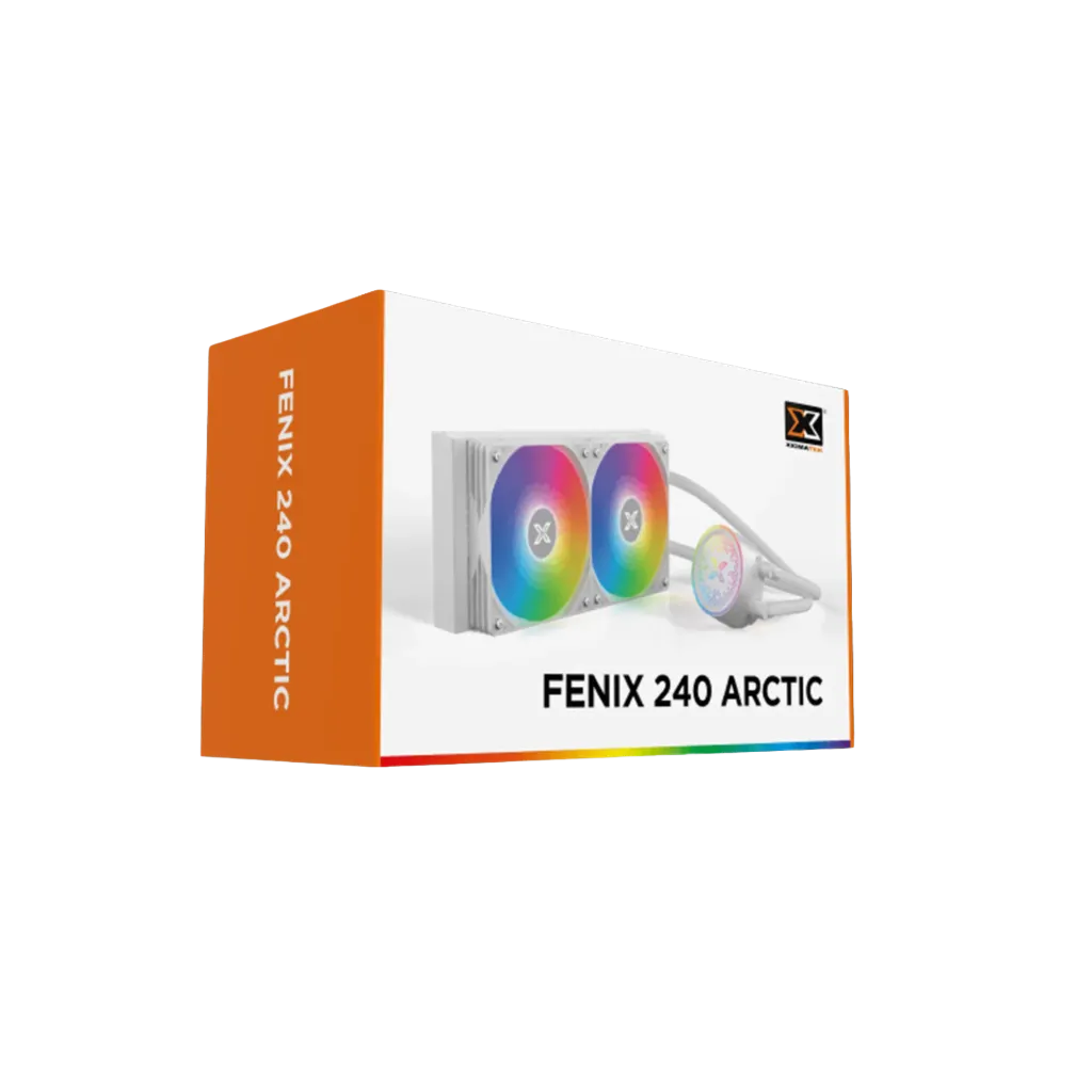 FENIX 240 Arctic (مبرد سائل WH، رأس مضخة ARGB