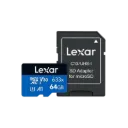 Lexar High-Performance 633x microSDHC/microSDXC UHS-I Card BLUE Series 64GB