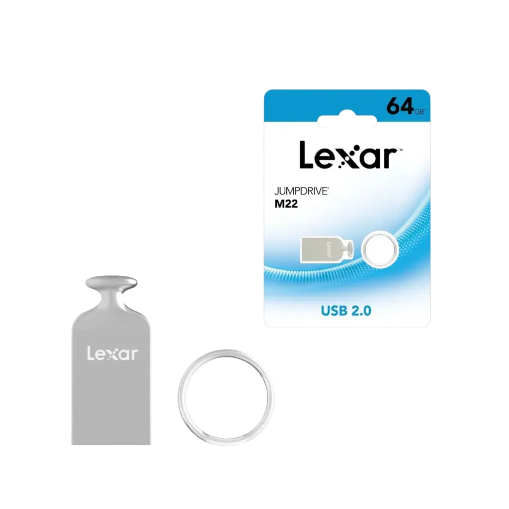 64GB Lexar JumpDrive M22 USB2.0 Light Gold Flash Drive