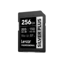 Lexar 256GB Professional SILVER PLUS UHS-I microSDXC Memory Card with SD Adapter