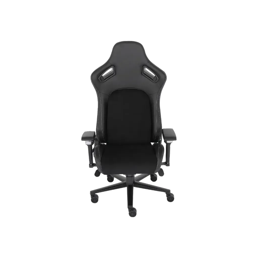 SPEAR SGCH716 Footrest Gaming Chair – High-End Luxury Black