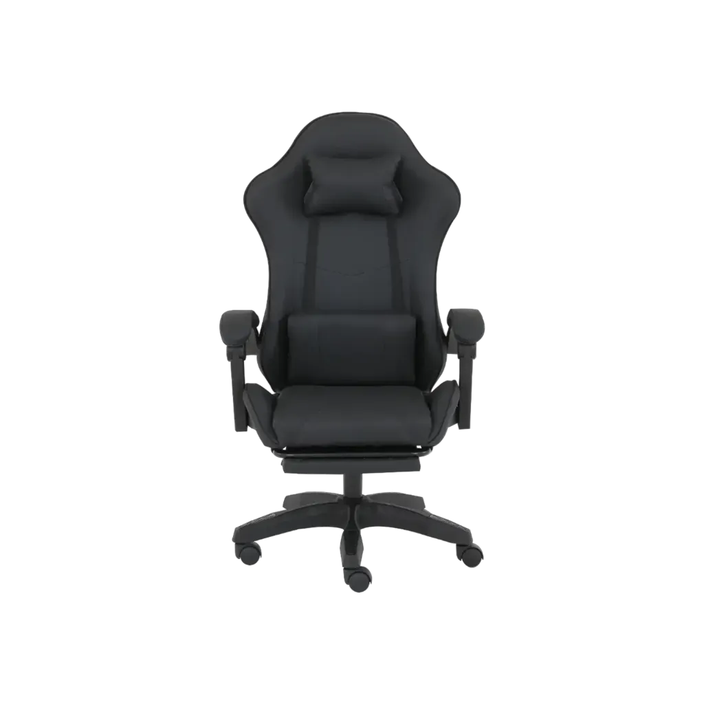 SPEAR SGCE001 Footrest Gaming Chair – High-End Black 360DEGREE