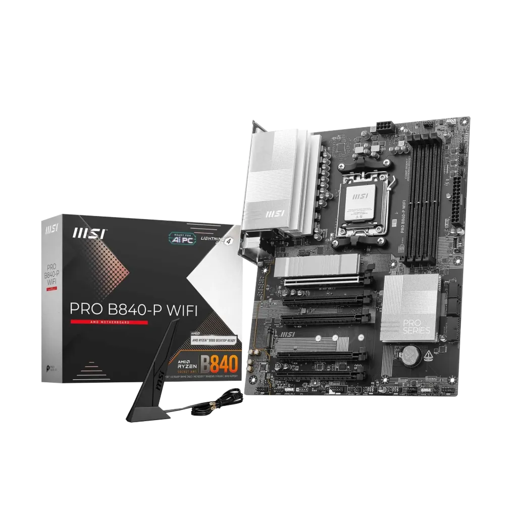 MSI PRO B840-VC WIFI DDR5 AM5 Motherboard