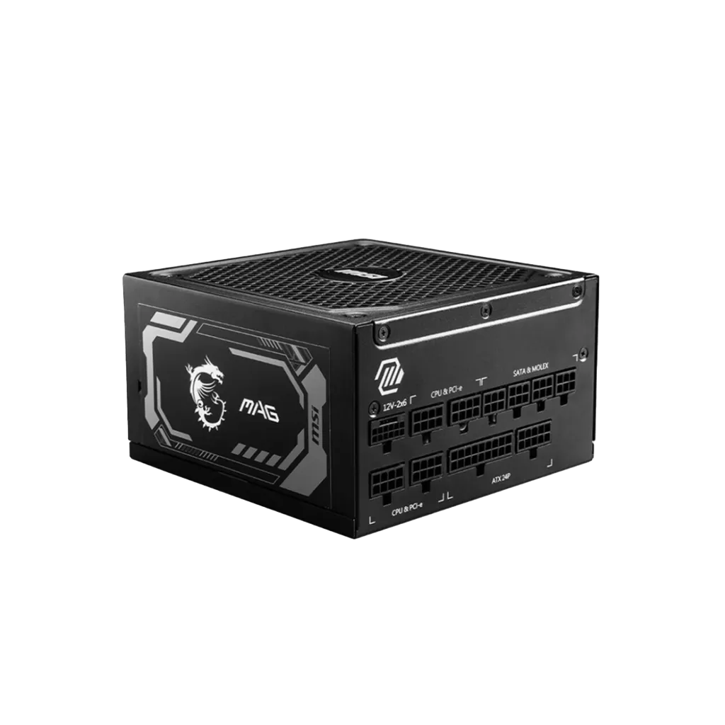 MSI MPG A1000G PCIE5 1000W 80+ Gold Modular Power Supply