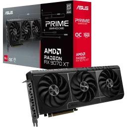 Graphics Card - ASUS Prime Radeon RX 9070 XT OC Edition 16GB GDDR6