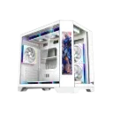 كيس SPEAR DOST 60 Mini mATX مع شاشة ARGB - أبيض