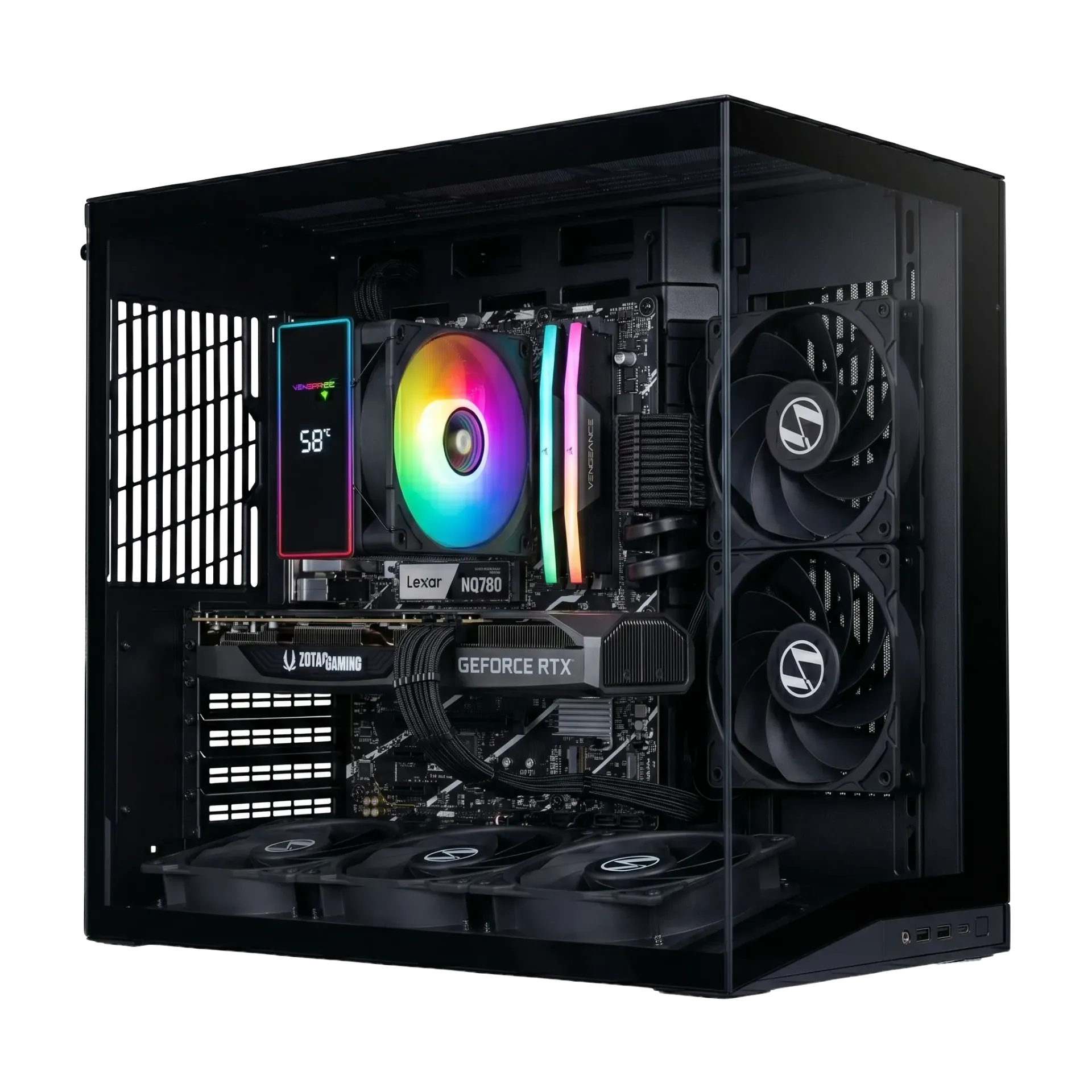 تجميعة بي سي Intel i5 14400F RTX 5060 تقسيط