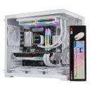 PC Build Ryzen 5 7600X RX 9060 XT Full White