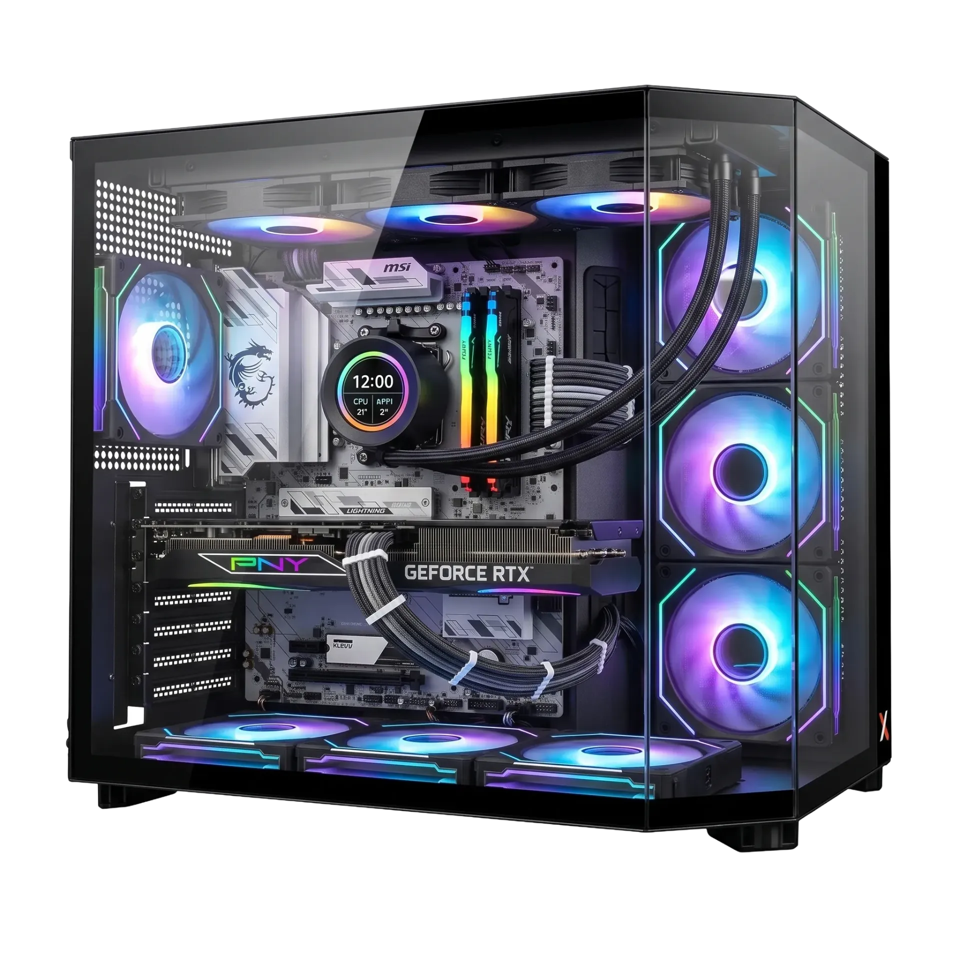 تجميعة بي سي رايزن 7 7800X3D وكرت شاشة 5070 Ti رام 16 DDR5 تقسيط