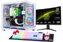 GEFORCE RTX 5050 - INTEL i5 - DDR4 WHITE GAMING DESKTOP PC